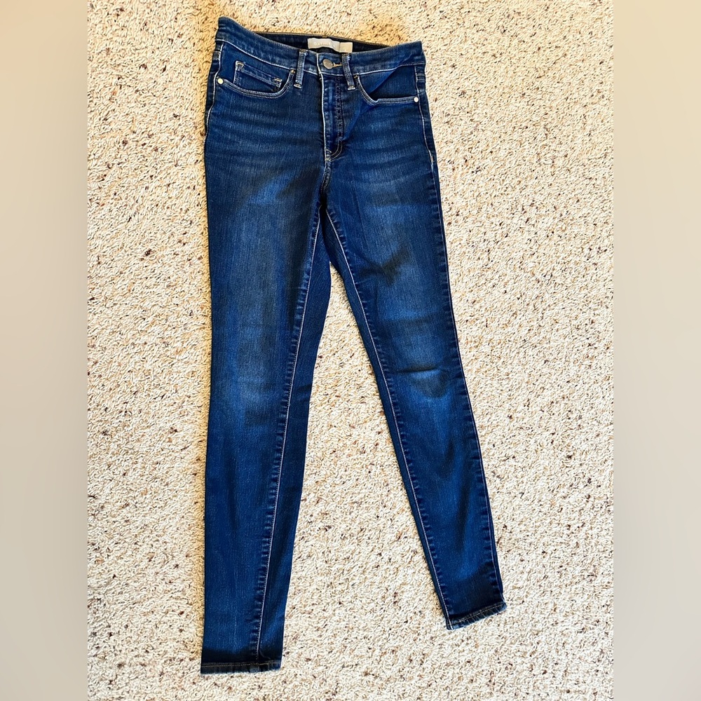 Athleta Dark Blue Skinny Jeans